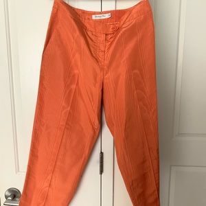 Christian Dior Orange Pants